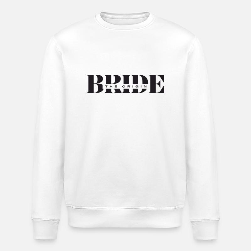 Bride the Origin - Stanley/Stella Unisex Bio-Sweatshirt ROLLER - Weiß