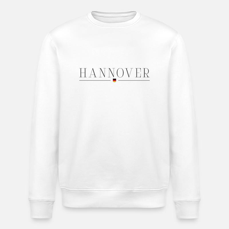 Hanover, Germany Elegance T-Shirt - Stanley/Stella ROLLER Unisex Organic Sweatshirt - white