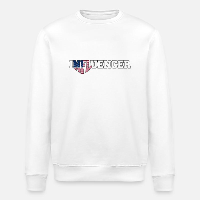 INFLUENCEUR - Sweat bio ROLLER Stanley/Stella Unisexe - blanc