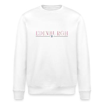 Edinburgh Stil Design T-Shirt - Stanley/Stella Unisex Bio-Sweatshirt ROLLER - Weiß - Vorne - Nik (191cm)
