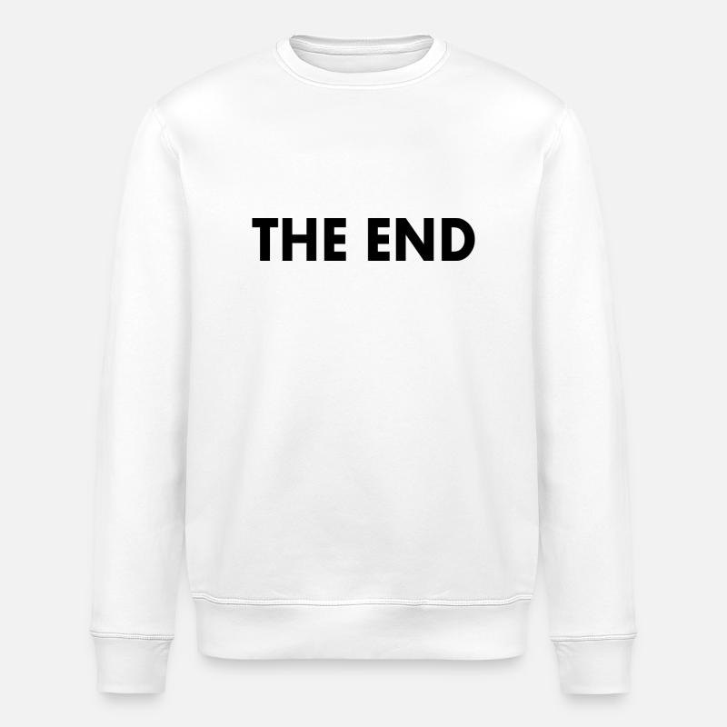 The end - Stanley/Stella ROLLER Unisex Organic Sweatshirt - white
