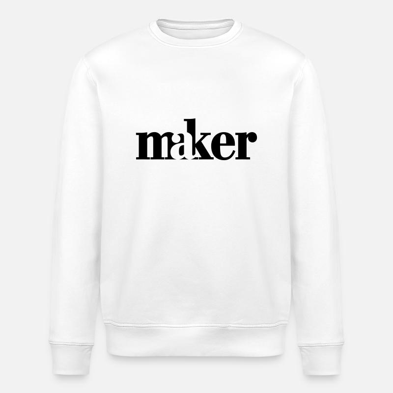 Fabricant - Sweat bio ROLLER Stanley/Stella Unisexe - blanc