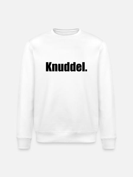 Knuddel - Mein Knuddel - Stanley/Stella ROLLER Unisex Organic Sweatshirt - white