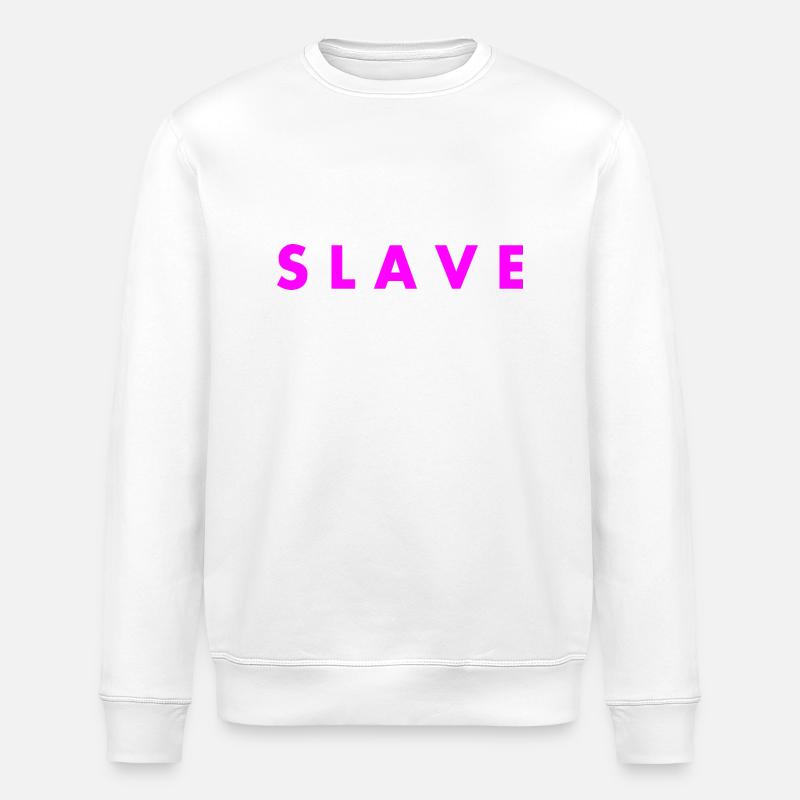 Slave - Stanley/Stella Unisex Bio-Sweatshirt ROLLER - Weiß