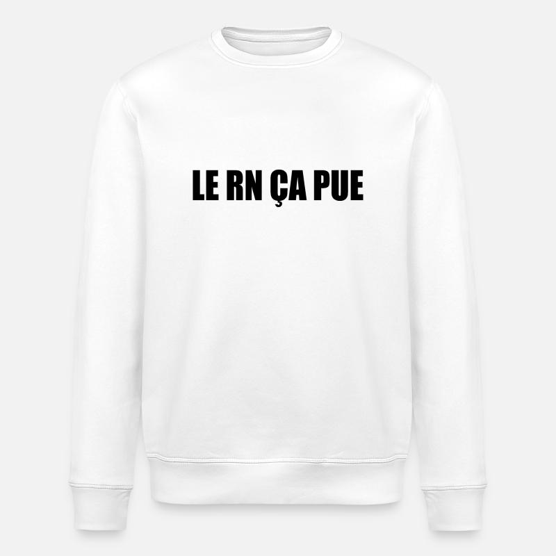 le rn ça pue - Sweat bio ROLLER Stanley/Stella Unisexe - blanc