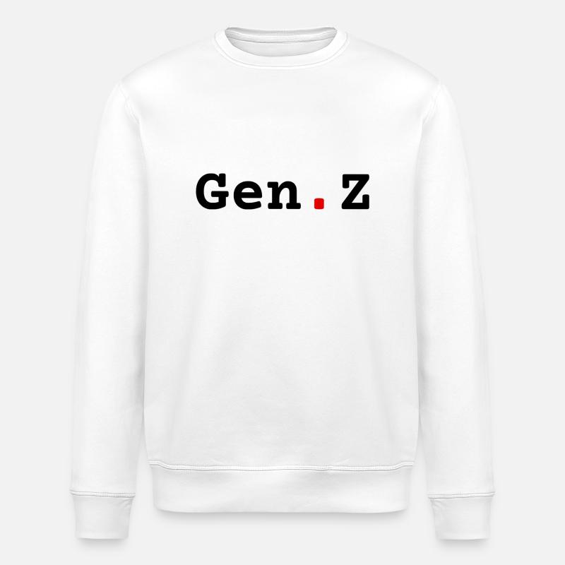 Gen. Z - Stanley/Stella Unisex Bio-Sweatshirt ROLLER - Weiß