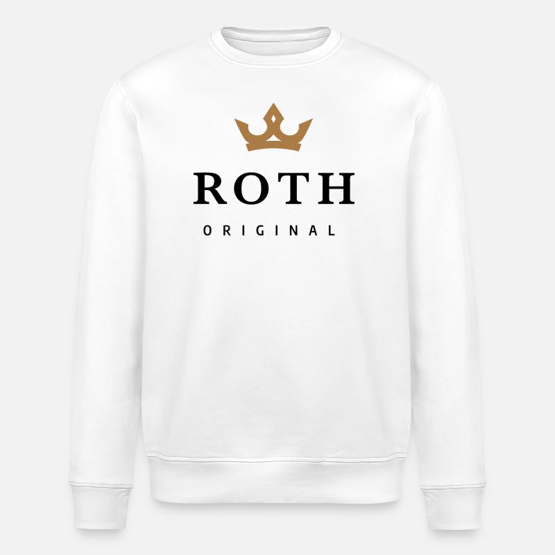 Roth - Sweat bio ROLLER Stanley/Stella Unisexe - blanc