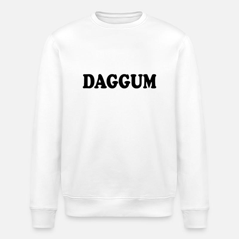 Daggum - Stanley/Stella ROLLER Unisex Organic Sweatshirt - white