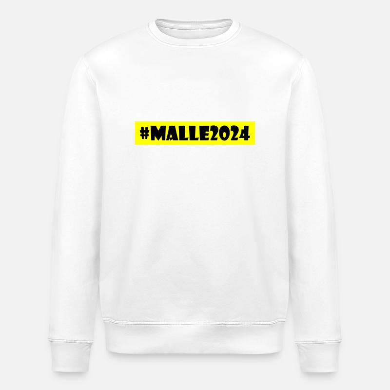 Malle 2024 - Stanley/Stella Unisex Bio-Sweatshirt ROLLER - Weiß