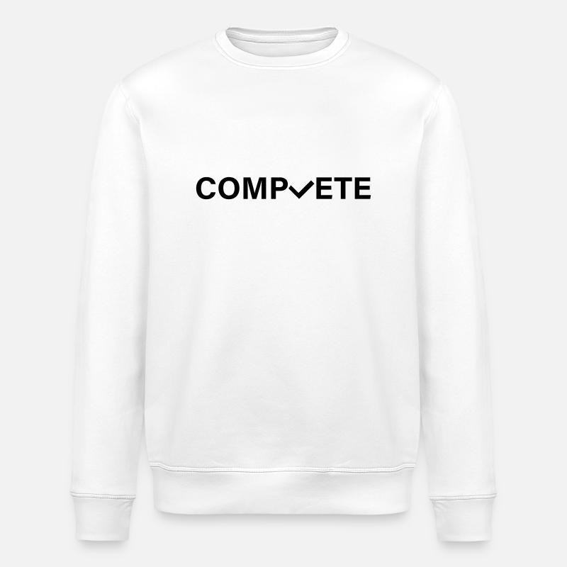 Complete - Stanley/Stella ROLLER Unisex Organic Sweatshirt - white