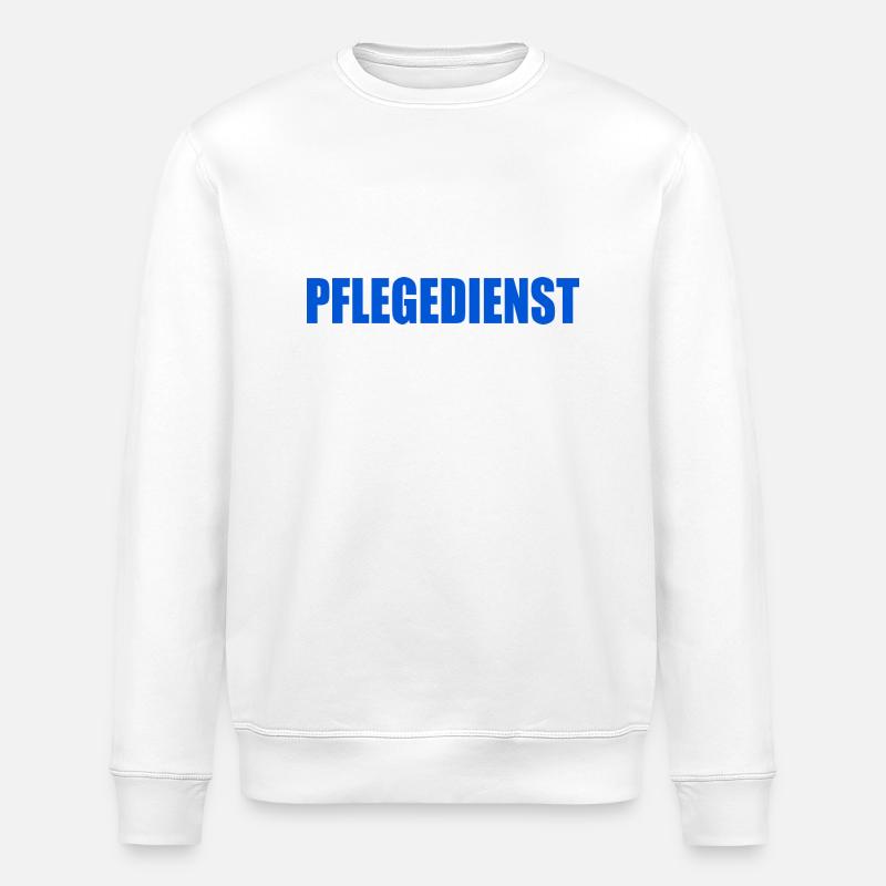 pflegedienst - Stanley/Stella Unisex Bio-Sweatshirt ROLLER - Weiß