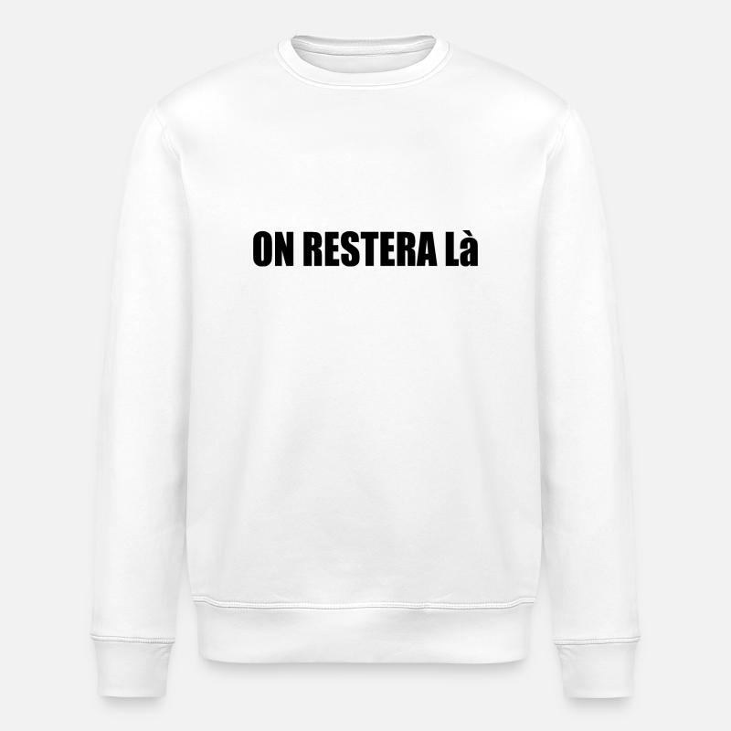 Belassen Sie es dabei - Stanley/Stella Unisex Bio-Sweatshirt ROLLER - Weiß