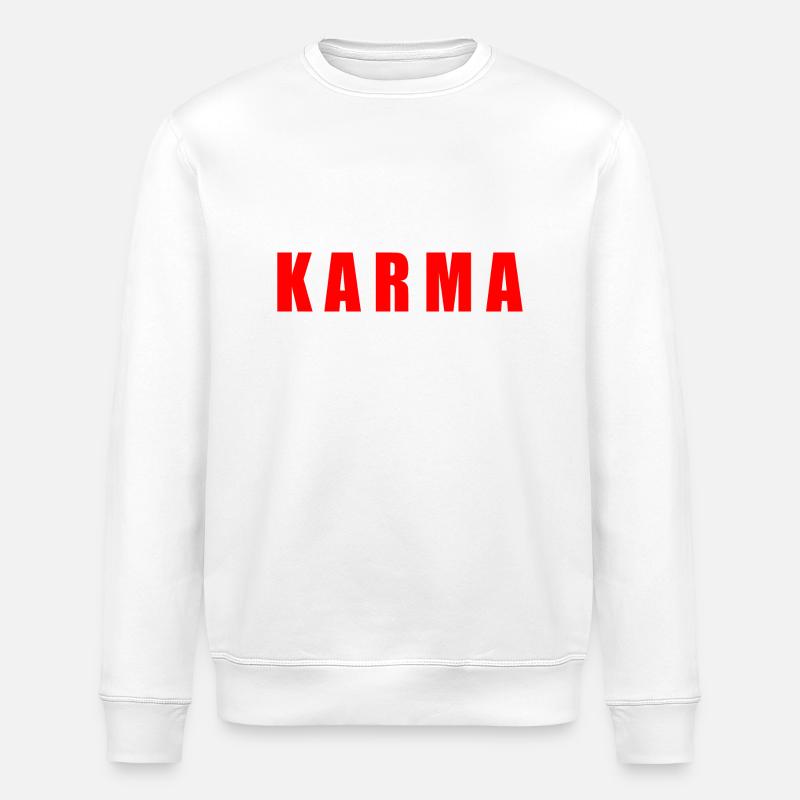 Karma - Sweat bio ROLLER Stanley/Stella Unisexe - blanc