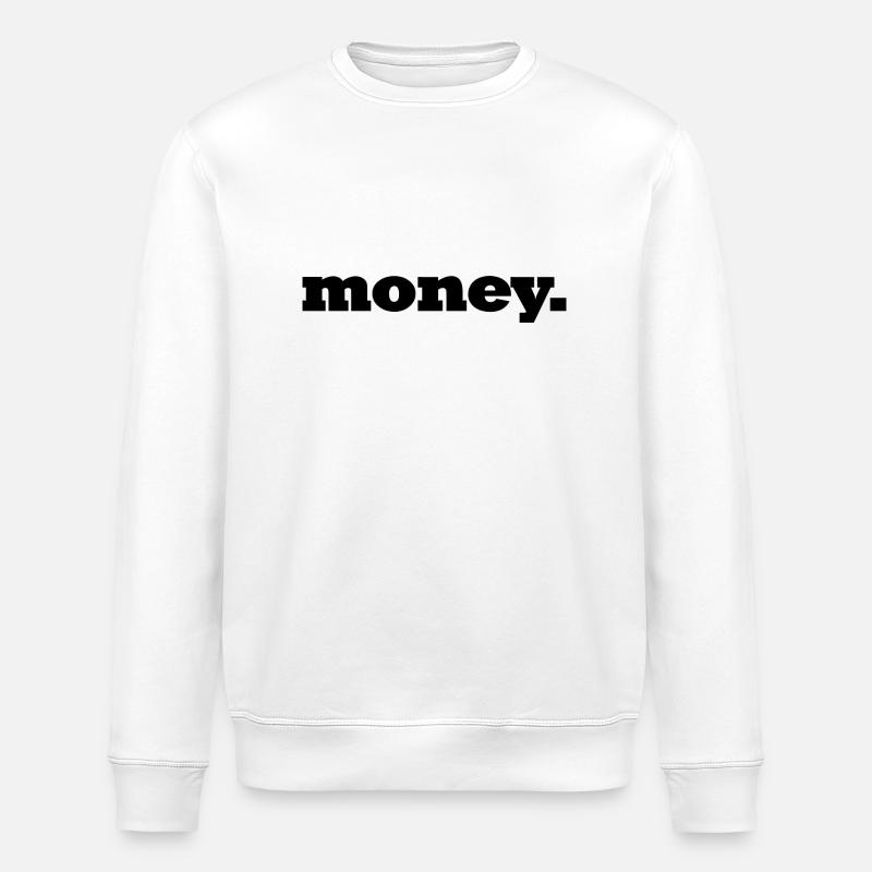 Argent / argent / charbon - Sweat bio ROLLER Stanley/Stella Unisexe - blanc
