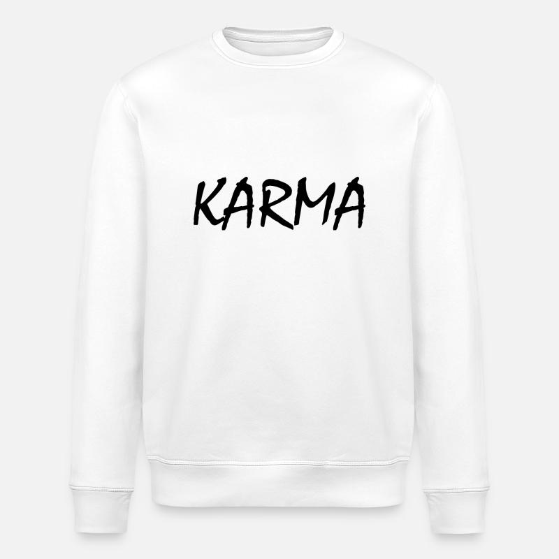Karma - Sweat bio ROLLER Stanley/Stella Unisexe - blanc