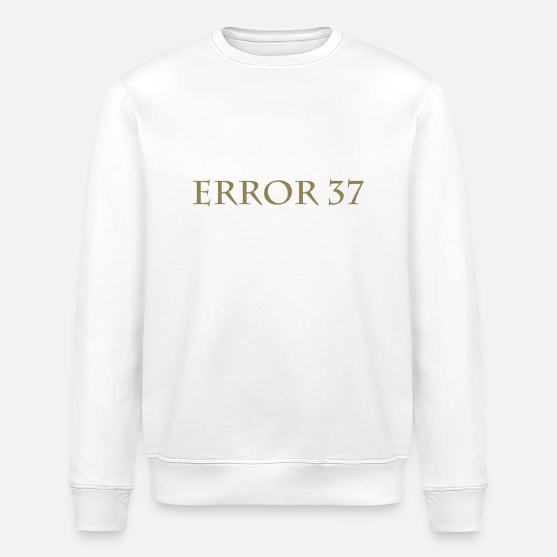Error 37 - Stanley/Stella Unisex Bio-Sweatshirt ROLLER - Weiß