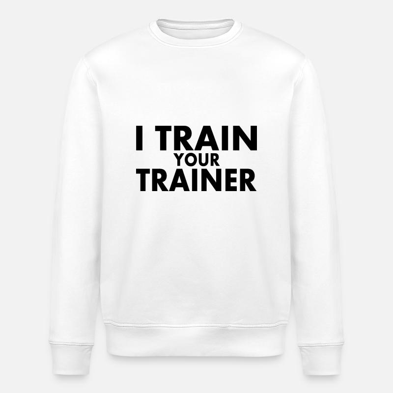 I train your trainer - Sweat bio ROLLER Stanley/Stella Unisexe - blanc