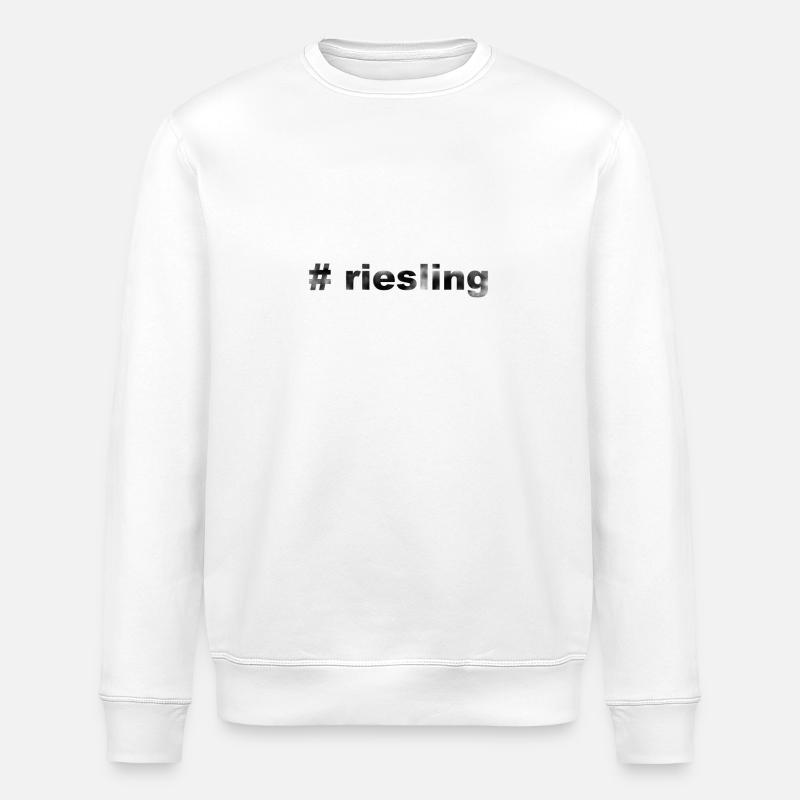 #riesling - Stanley/Stella Unisex Bio-Sweatshirt ROLLER - Weiß