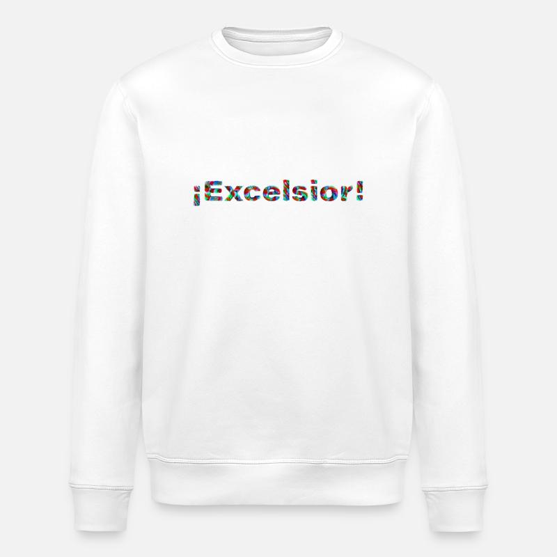 Excelsior - Stanley/Stella ROLLER Unisex Organic Sweatshirt - white