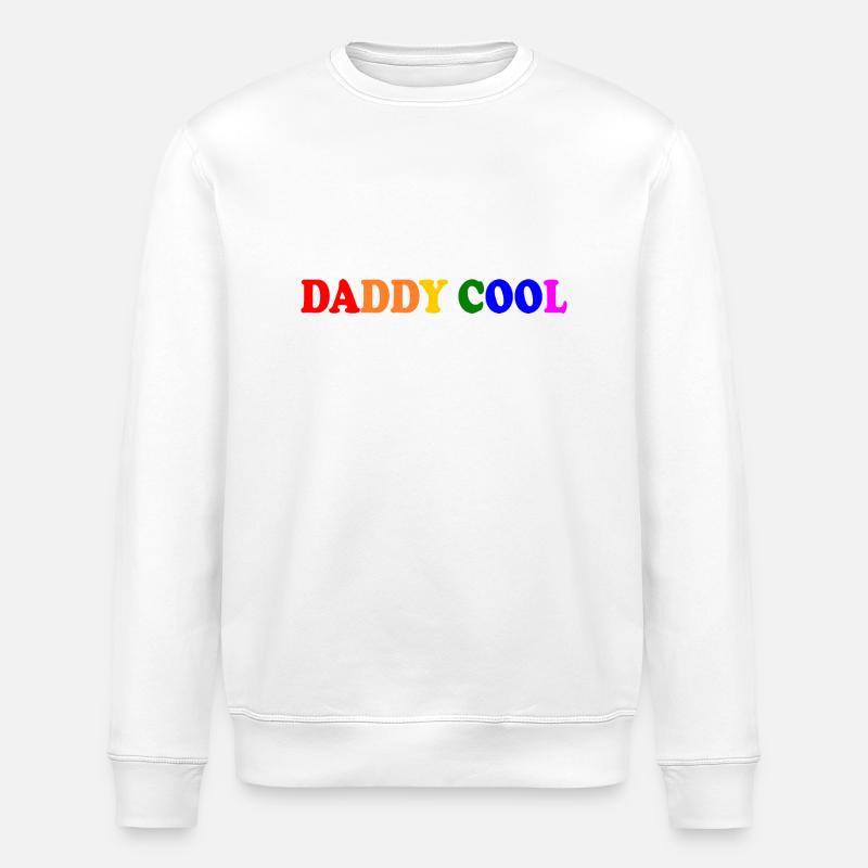 Daddy cool - Stanley/Stella Unisex Bio-Sweatshirt ROLLER - Weiß