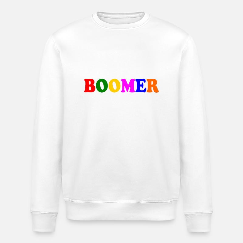 Boomer - Stanley/Stella Unisex Bio-Sweatshirt ROLLER - Weiß