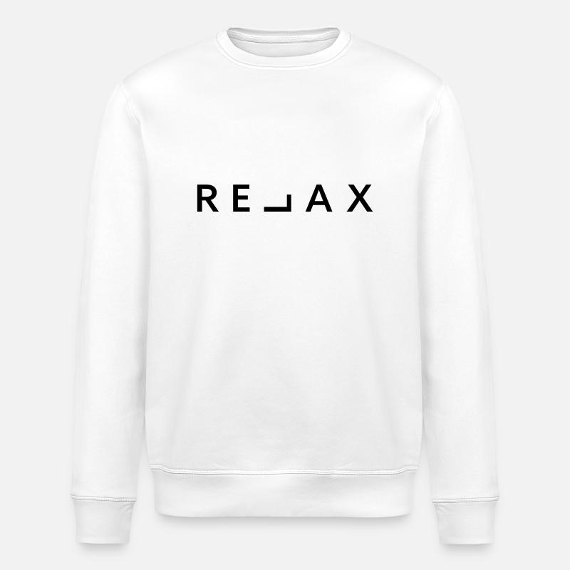 Relax - Stanley/Stella Unisex Bio-Sweatshirt ROLLER - Weiß