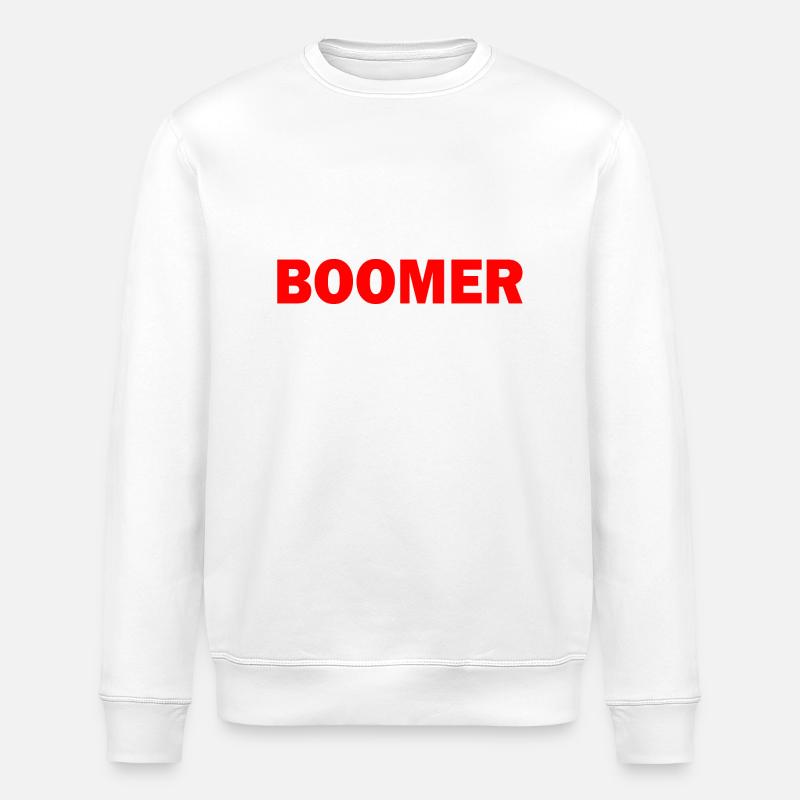Boomer - Stanley/Stella Unisex Bio-Sweatshirt ROLLER - Weiß