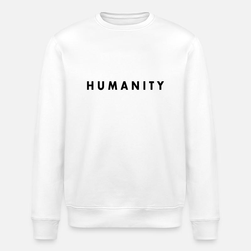 Humanity - Stanley/Stella ROLLER Unisex Organic Sweatshirt - white