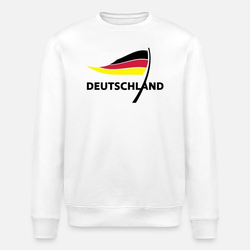 Deutschland - Stanley/Stella Unisex Bio-Sweatshirt ROLLER - Weiß