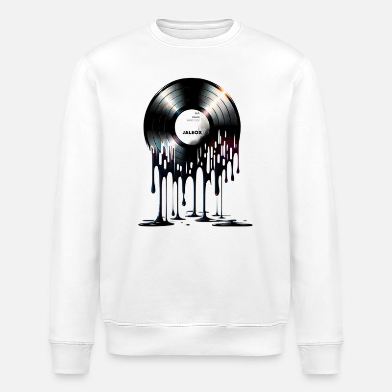 VINYL - Stanley/Stella Unisex Bio-Sweatshirt ROLLER - Weiß
