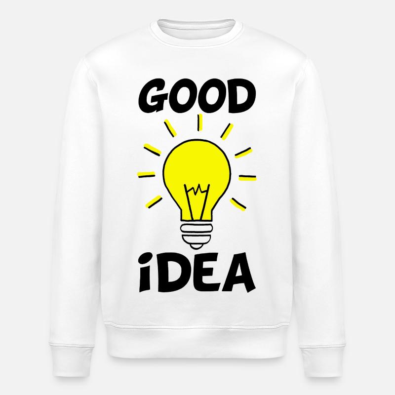 Die richtige Idee - Stanley/Stella Unisex Bio-Sweatshirt ROLLER - Weiß