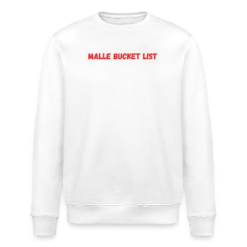Malle Bucket List Party Junggesellenabschied - Stanley/Stella Unisex Bio-Sweatshirt ROLLER - Weiß - Vorne - Nik (191cm)