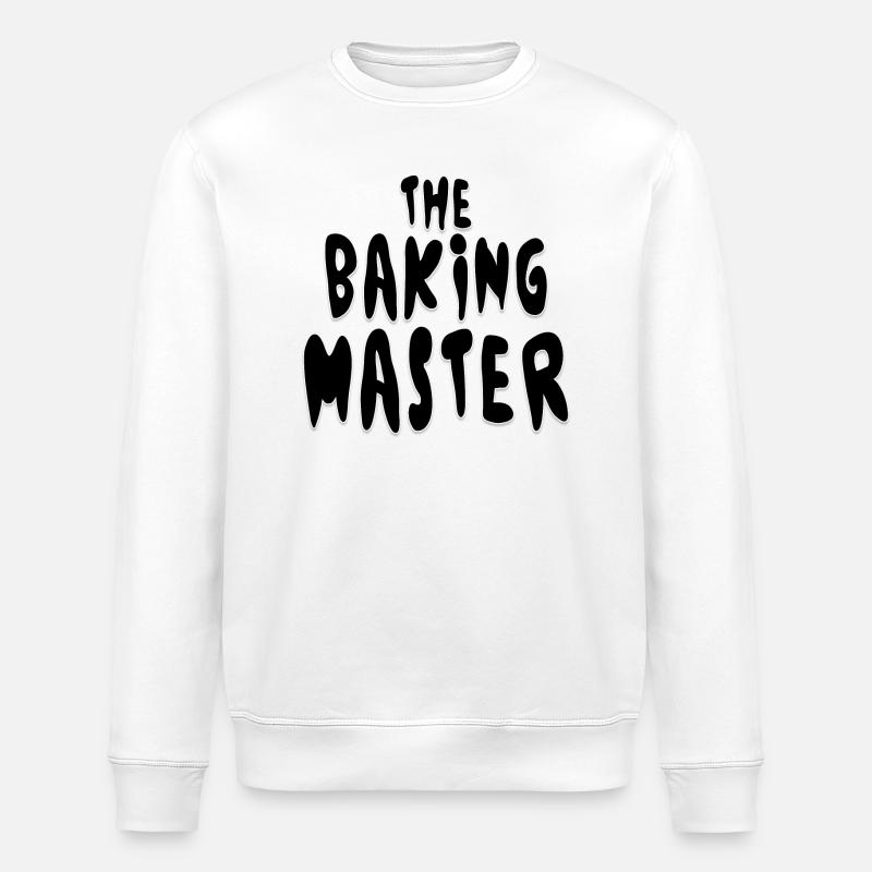 Printflow Baking Master - Sweat bio ROLLER Stanley/Stella Unisexe - blanc