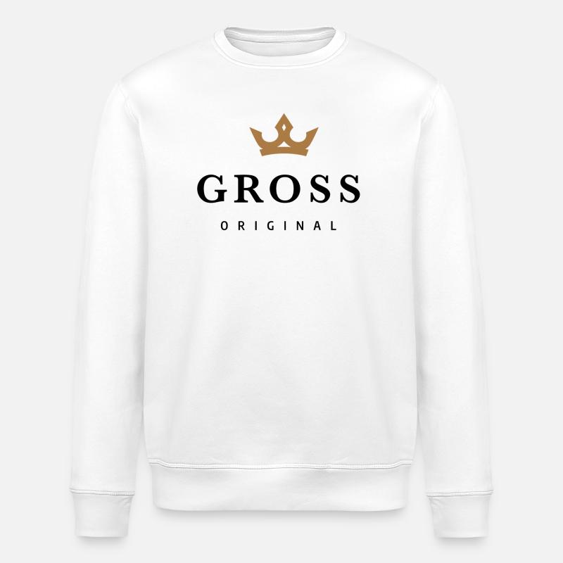 Gross - Stanley/Stella Unisex Bio-Sweatshirt ROLLER - Weiß