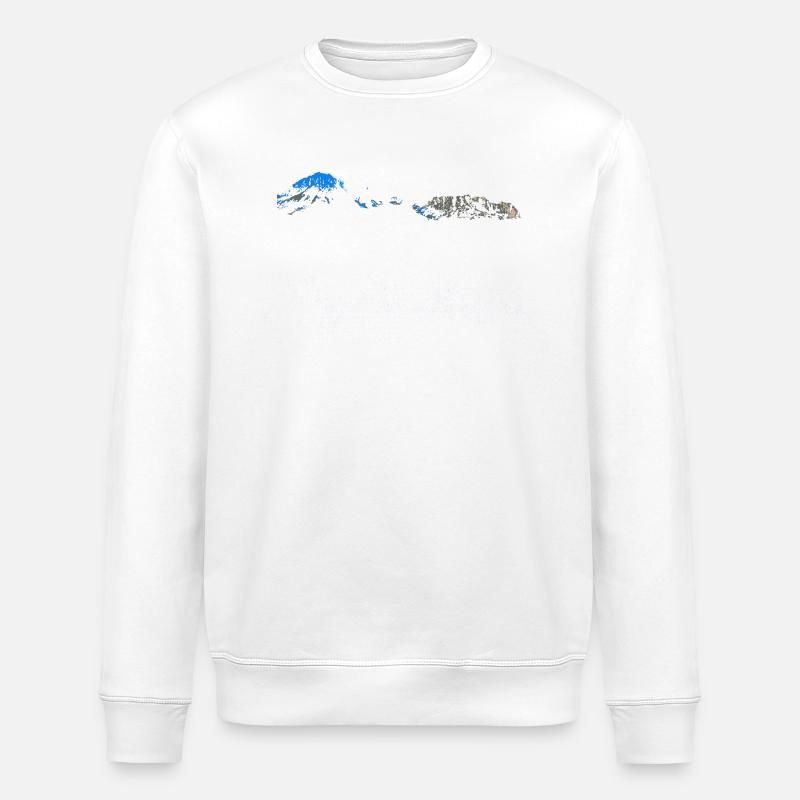 Wilder Kaiser - Stanley/Stella Unisex Bio-Sweatshirt ROLLER - Weiß