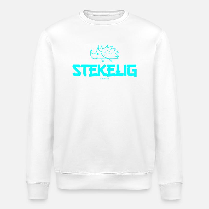 Épineux - Sweat bio ROLLER Stanley/Stella Unisexe - blanc