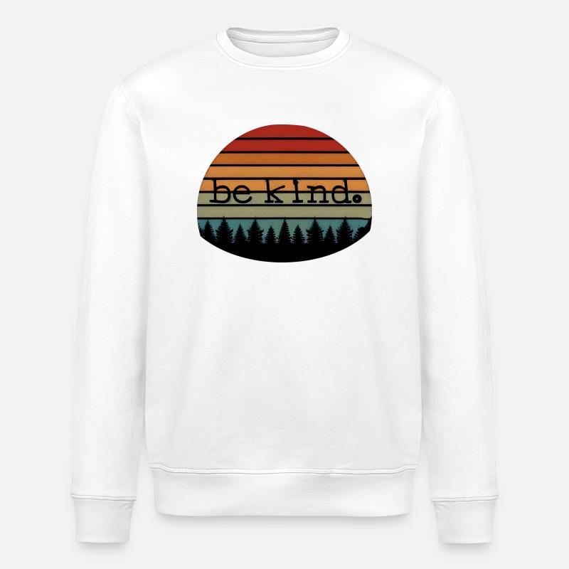 freundlich sein - Stanley/Stella Unisex Bio-Sweatshirt ROLLER - Weiß