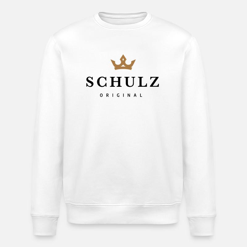 Schulz - Stanley/Stella Unisex Bio-Sweatshirt ROLLER - Weiß
