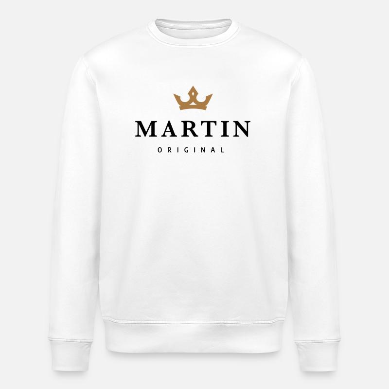 Martin - Sweat bio ROLLER Stanley/Stella Unisexe - blanc