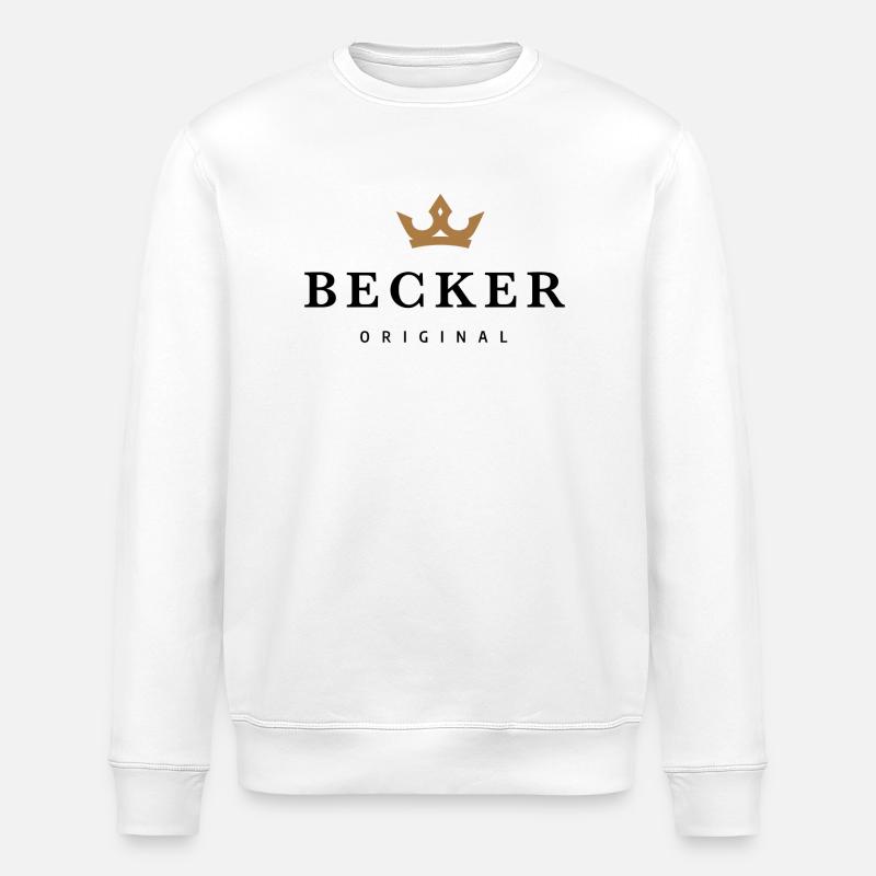 Becker - Stanley/Stella ROLLER Unisex Organic Sweatshirt - white