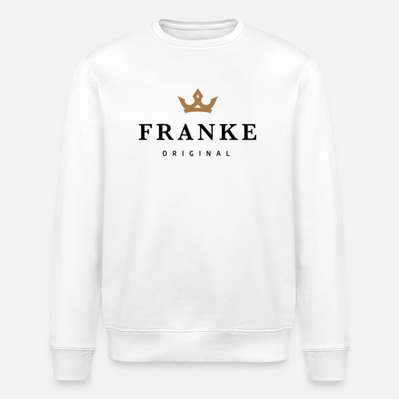 Frank - Stanley/Stella ROLLER Unisex Organic Sweatshirt - white