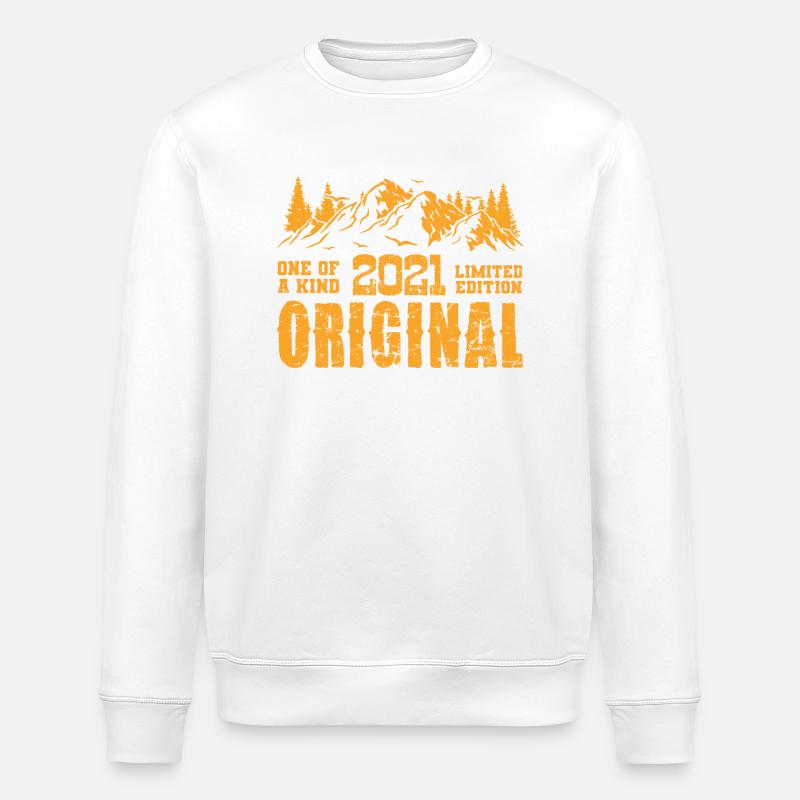 Cadeau d’anniversaire 2021 - 2021 - Sweat bio ROLLER Stanley/Stella Unisexe - blanc