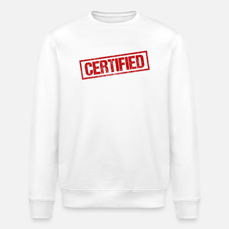 Manager - Stanley/Stella ROLLER Unisex Organic Sweatshirt - white