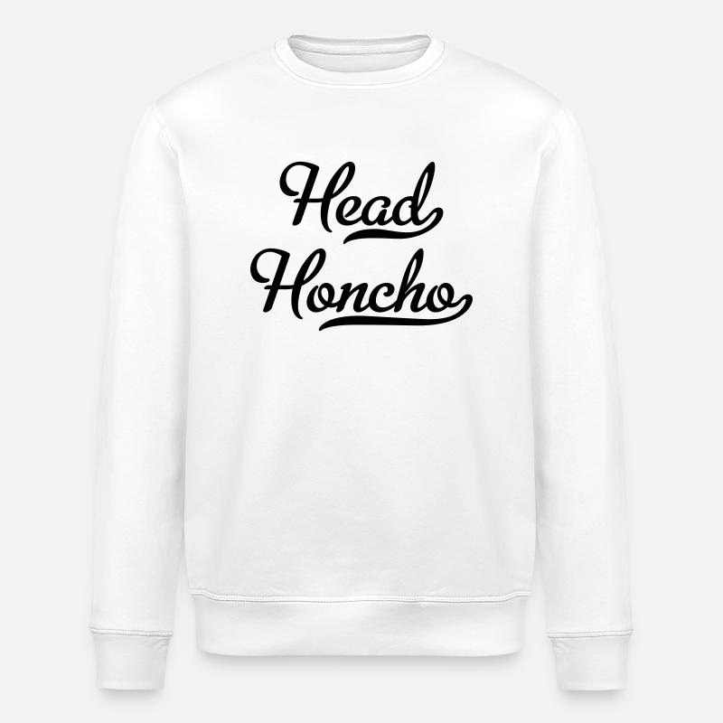 Head Honcho - Stanley/Stella ROLLER Unisex Organic Sweatshirt - white