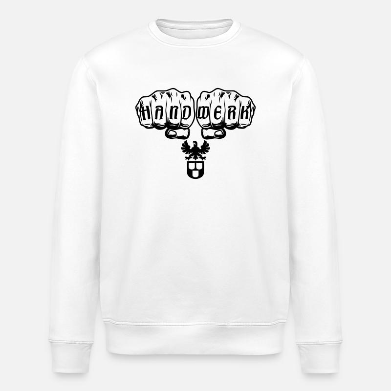 Maler Zunft Faust - Stanley/Stella Unisex Bio-Sweatshirt ROLLER - Weiß