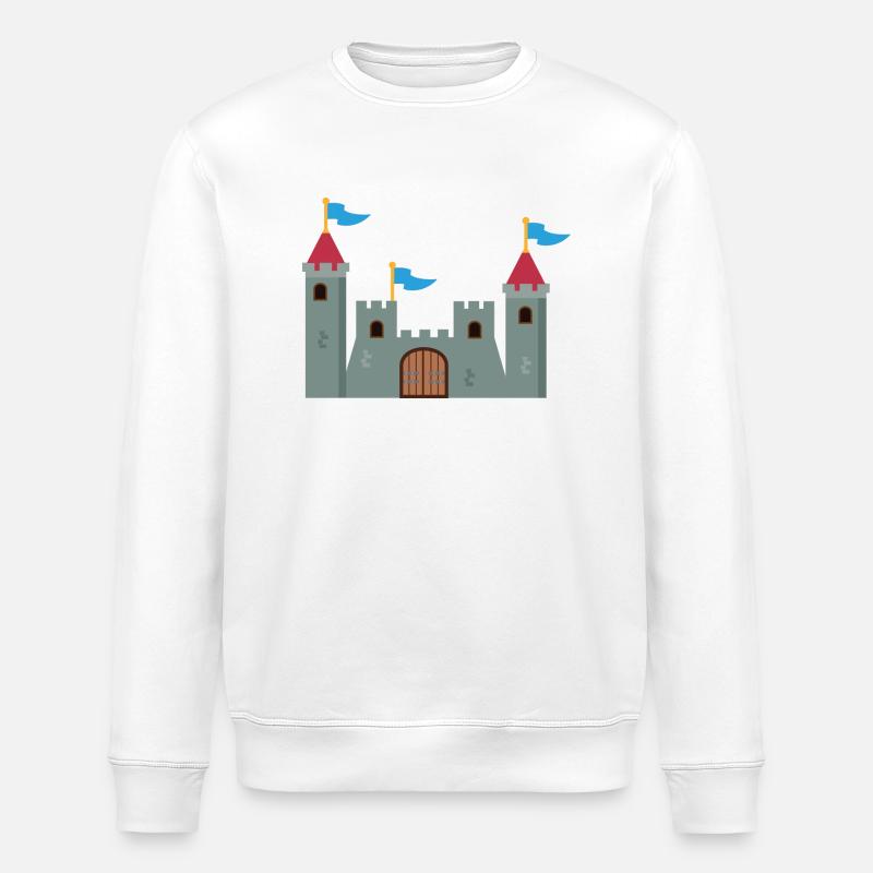 Château - Sweat bio ROLLER Stanley/Stella Unisexe - blanc