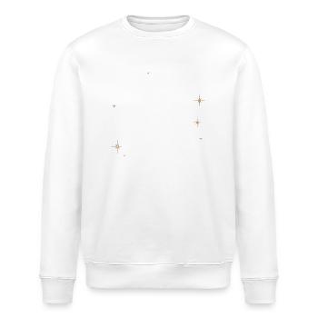 Weltbester Onkel T-Shirt Geburtstag Ehre - Stanley/Stella Unisex Bio-Sweatshirt ROLLER - Weiß - Vorne - Nik (191cm)