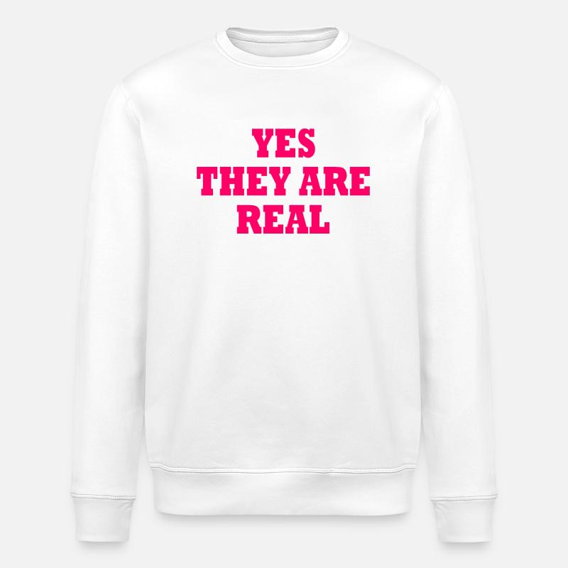 yes they are real - Sweat bio ROLLER Stanley/Stella Unisexe - blanc