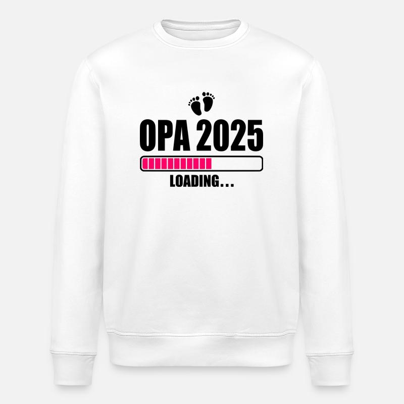 Opa 2025 loading - Stanley/Stella Unisex Bio-Sweatshirt ROLLER - Weiß