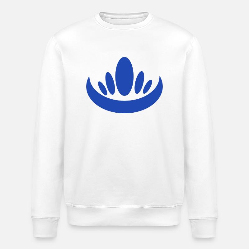 Muster N°3 - Stanley/Stella Unisex Bio-Sweatshirt ROLLER - Weiß